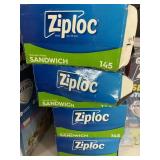 Ziploc sandwich bags 4-145 ct
