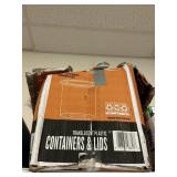 Containers & lids 32 oz NOT a full box