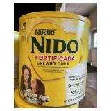 Nestle Nido dry whole milk 4.85lbs