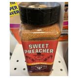 Sweet preacher pork rub 17 oz