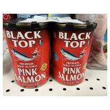 Black Top pink salmon 4-14.75 oz