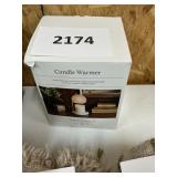 Threshold candle warmer