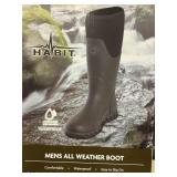 Habit mens all weather boot size 9