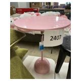 Room essentials pedestal accent table 22inHx17inD