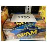 Spam classic 8-12 oz cans