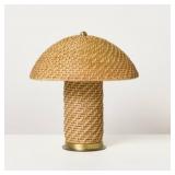 Hearth & Hand rattan table lamp