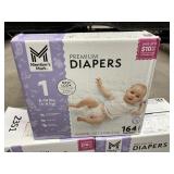 Premium baby  164 diapers size 1