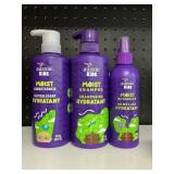 Aussie kids shampoo0conditioner-detangler set