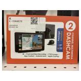 Dashcam 2-channel multimedia front & rear record