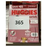 Huggies 340 wipes