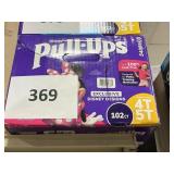 Huggies pull ups 4T-5T 102 ct