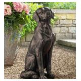 Labrador dog statue
