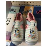 Bluey girls water shoe size 11/12