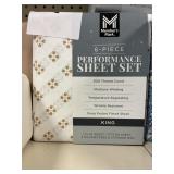 6-pc Perforance sheet set King