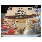 Quaker protein instant oatmeal 20 pouches