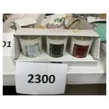 Threshold set of 3-5oz candles