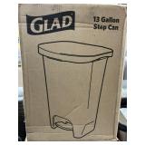 Glad 13 gal step can