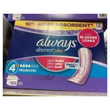 Always moderate 153 pads