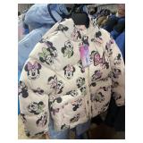 Minnie Mouse girls coat S 6-6X