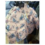 Stitch girls coat S 6-6X