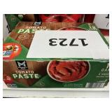 Tomato paste 12 cans