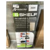 6-Shelf storage rack