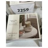 Threshold candle & wax warmer