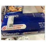 Dixie wrap & liners 500 sheets