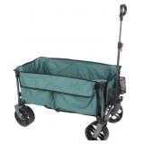 All terrain folding wagon green