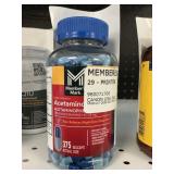 Acetaminophen 375 gelcaps