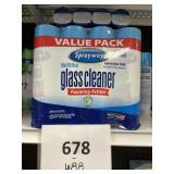 Sprayway glass cleaner 4-19 oz cans