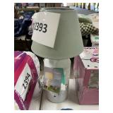 Pillowfort table lamp w/ nightlight base