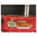 Chef Boyardee spaghetti & meatballs 8 cans