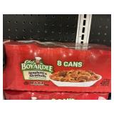 Chef Boyardee spaghetti & meatballs 8 cans