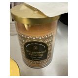 Threshold gingerbread frosting candle 21.5oz