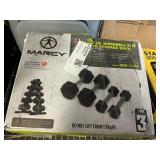 Marcy dumbbell box 3 ONLY