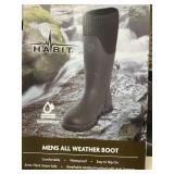Habit mens all weather boot size 11