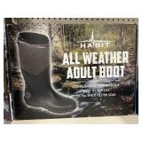 Habit mens all weather boot size 7