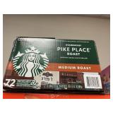 Starbucks med roast 72 K cups