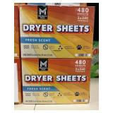 Dryer sheets 480ct