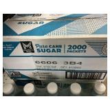 Pure cane sugar 2000 packets