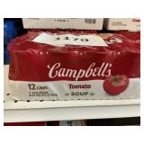 Campbells tomato soup 12 cans