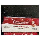 Campbells cream of mushroom soup 8 cans