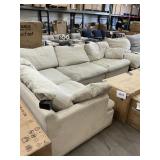 3pc L-shaped sofa- USED-DIRTY