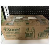 Small T-shirt bags 2000 ct