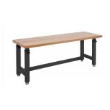 Seville height adjustable workbench -graphite