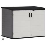 Suncast horizontal shed