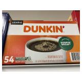 Dunkin med decaf 54 K cups
