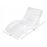 Chaise lounger float