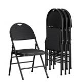 Cosco commercial XLfabric folding chairs 4 ct